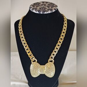 Bow Necklace Cute